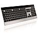 E9270P, RF Wireless, QWERTZ, Universale, Nero, Argento, Alluminio, Acciaio inossidabile, 10m - Foto miniatura 4